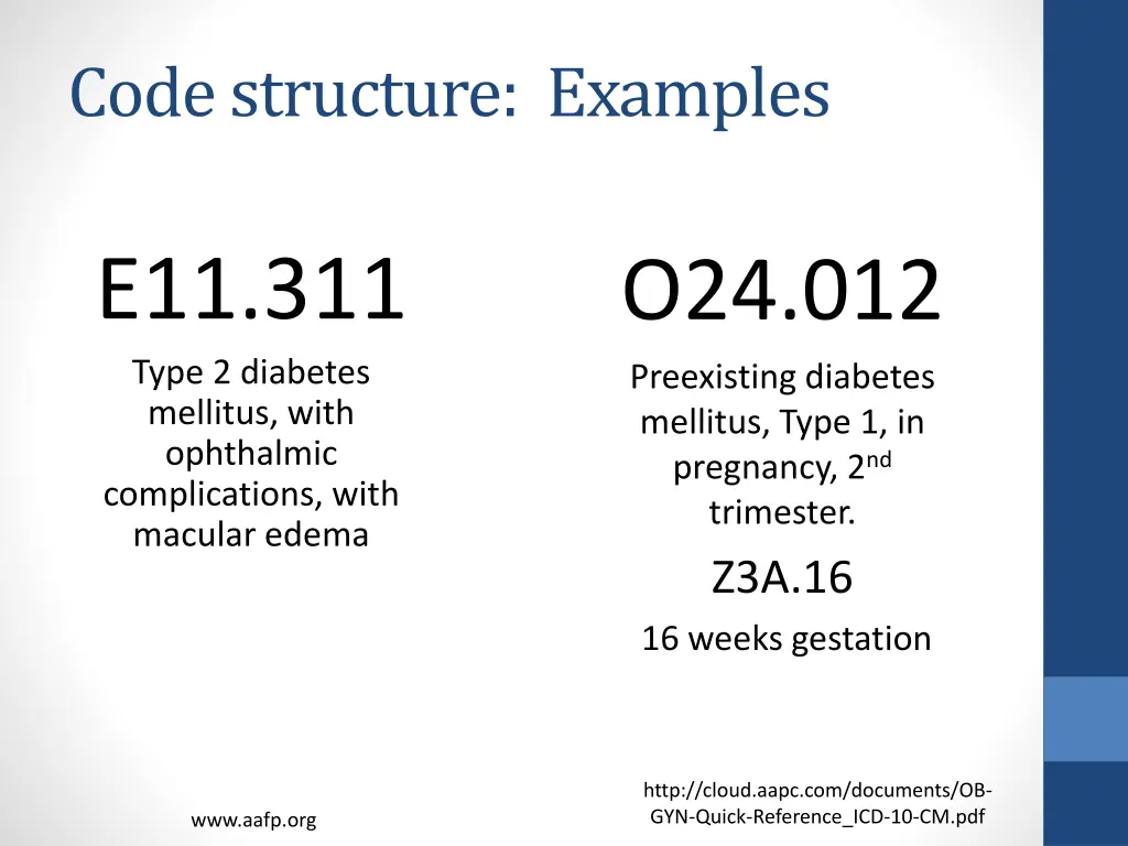code structure examples