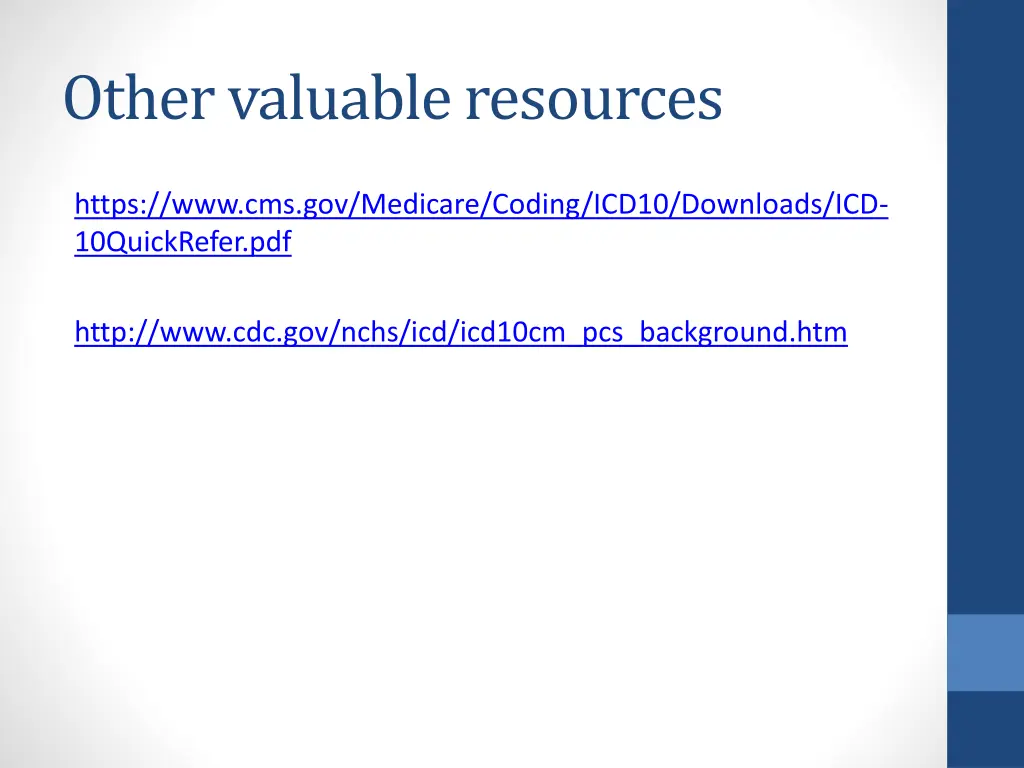 other valuable resources