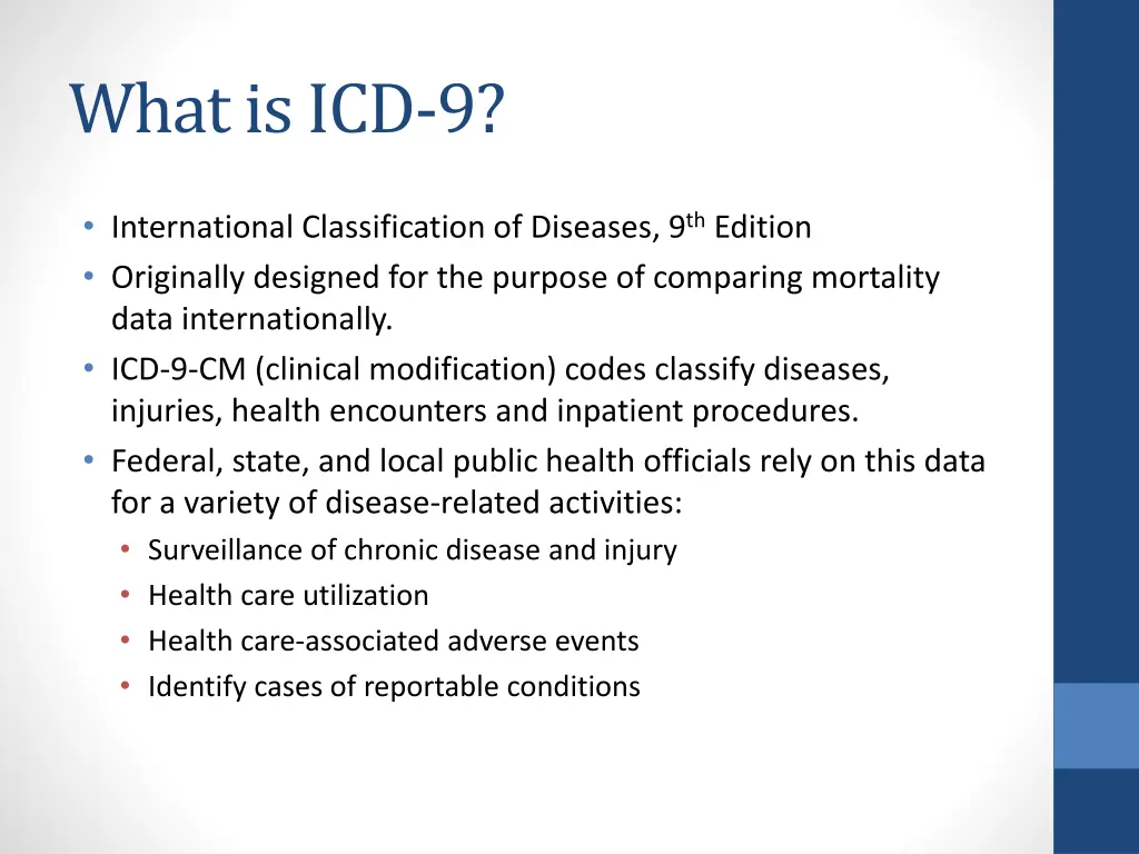 what is icd 9