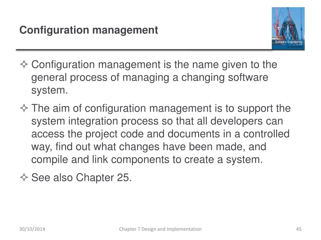 configuration management