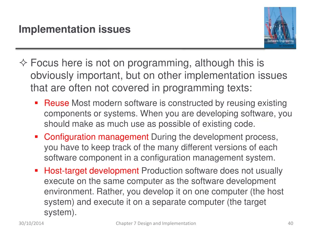 implementation issues 1
