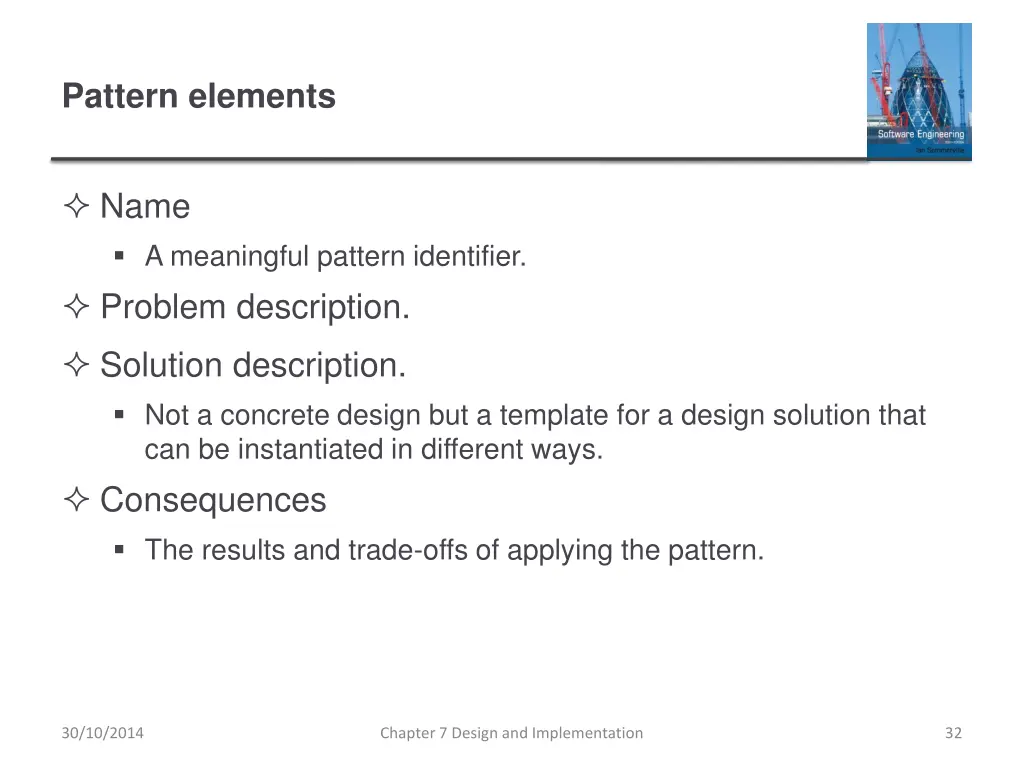 pattern elements