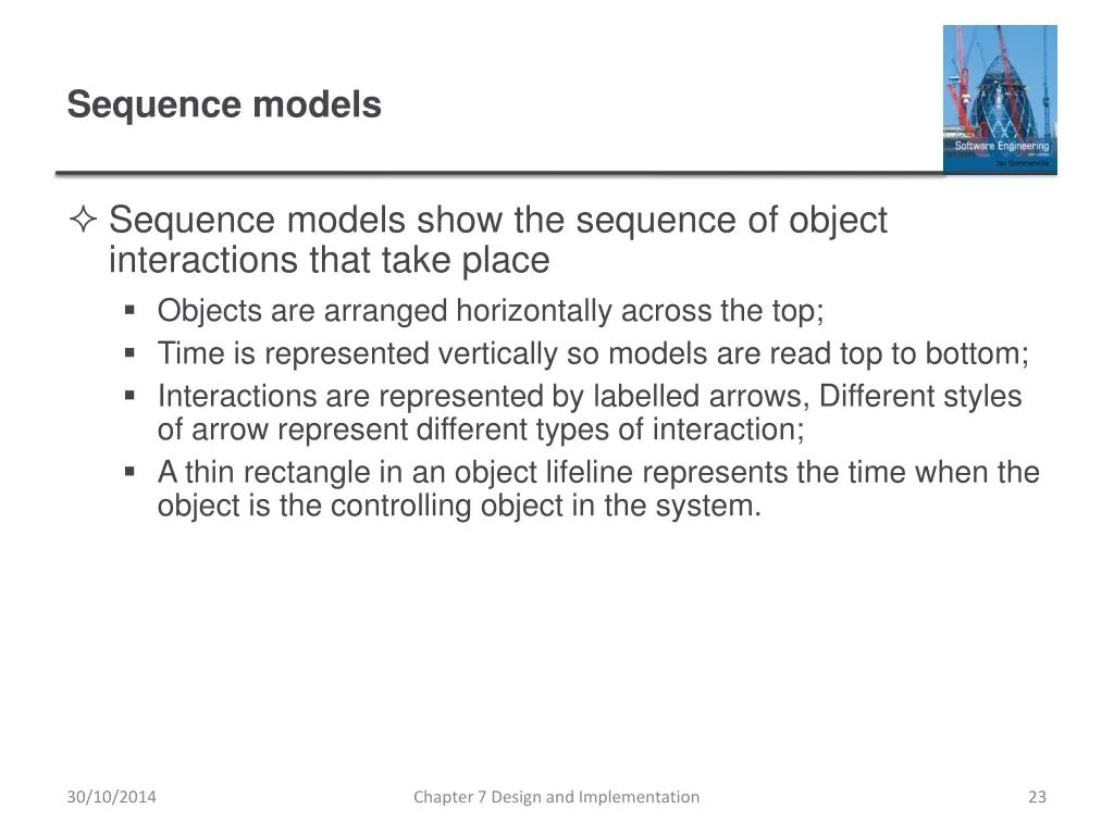 sequence models