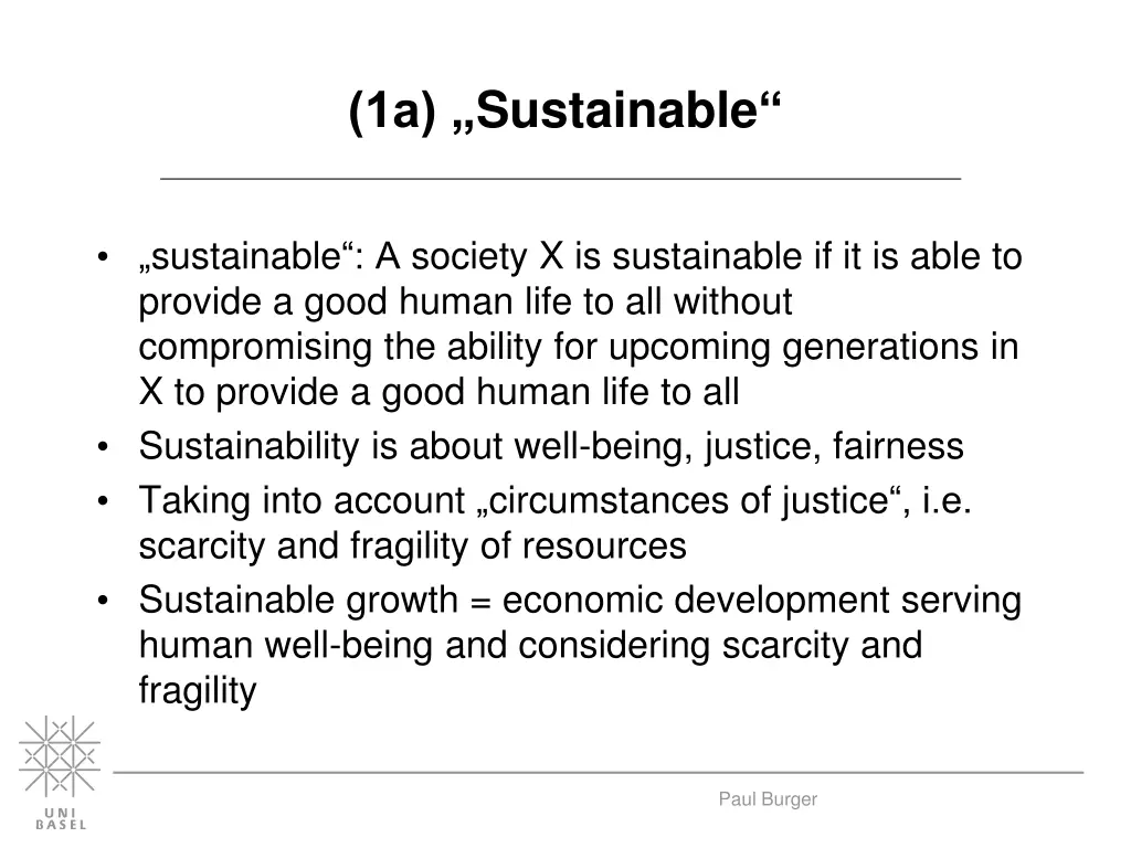1a sustainable