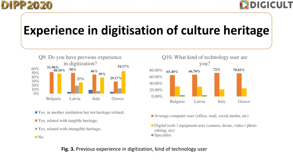 experience in digitisation of culture heritage