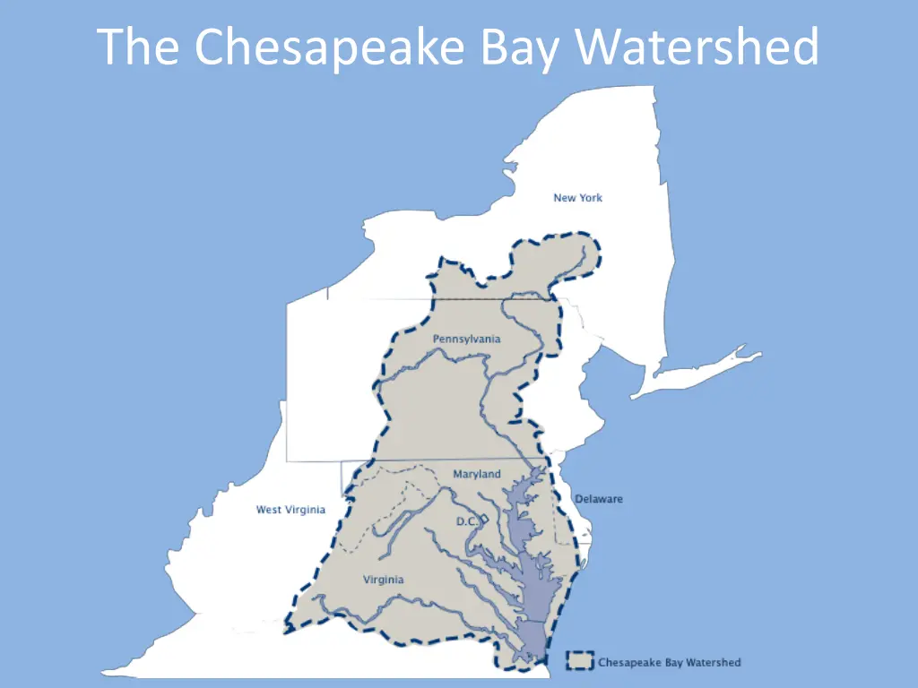 the chesapeake bay watershed