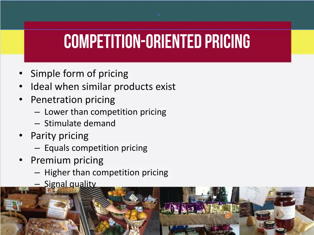 simple form of pricing ideal when similar