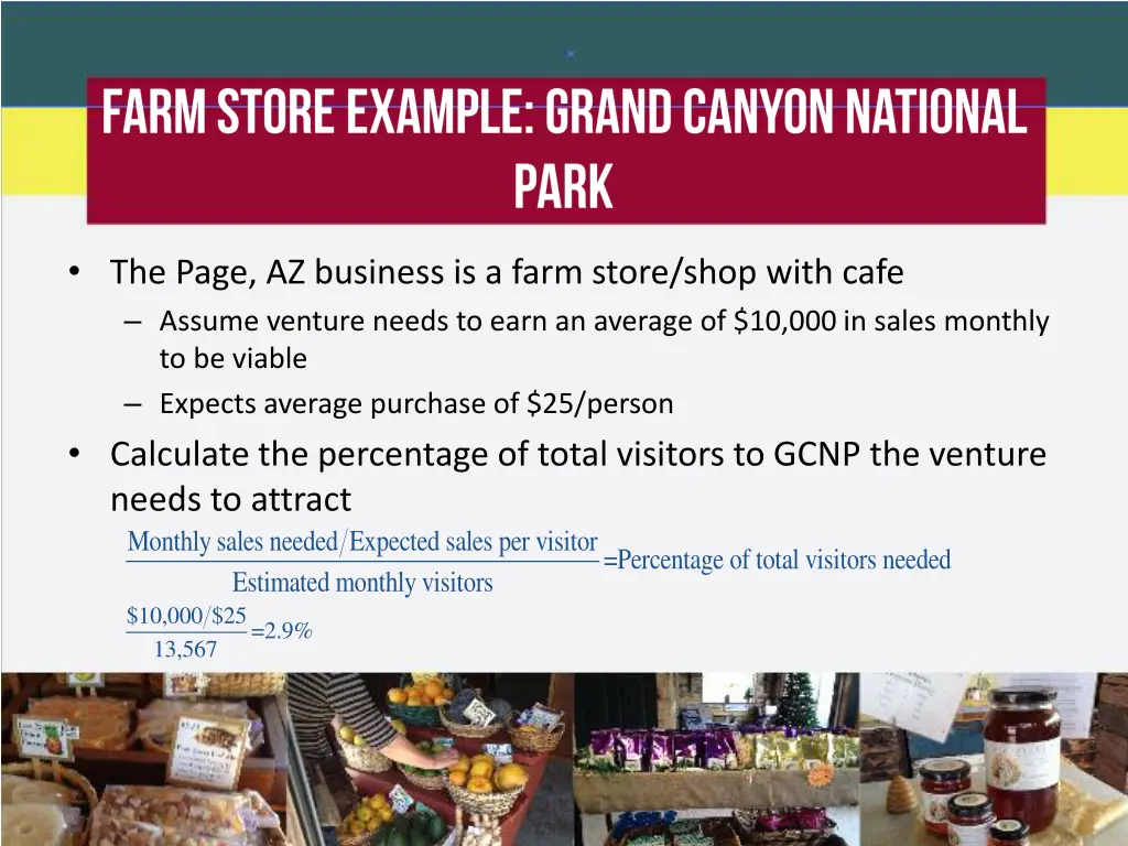 the page az business is a farm store shop with