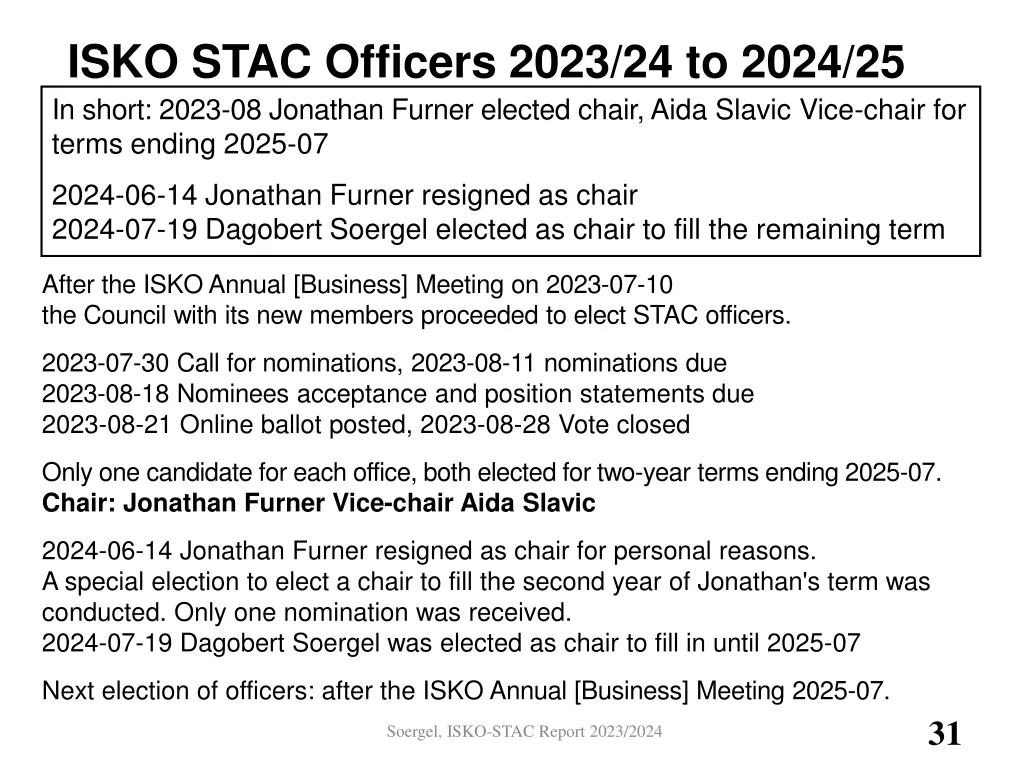 isko stac officers 2023 24 to 2024 25 in short