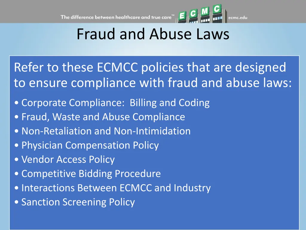 fraud and abuse laws