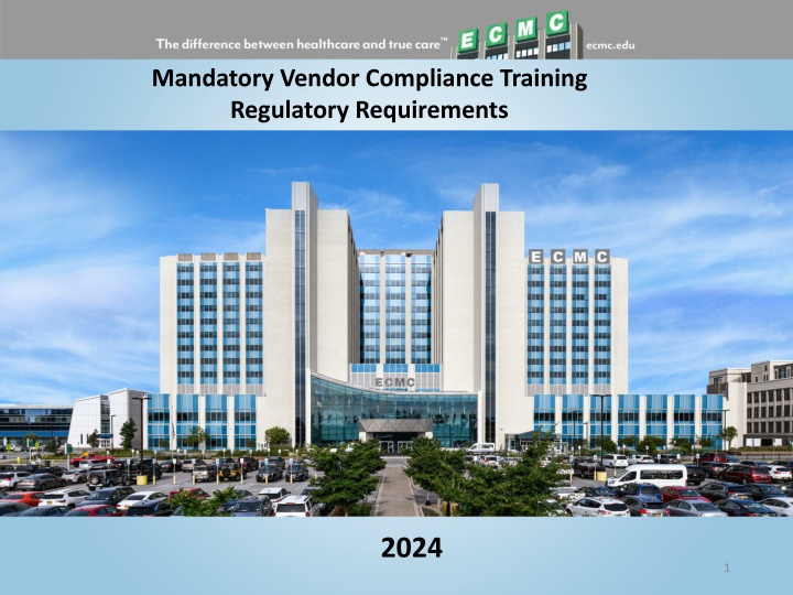 mandatory vendor compliance training regulatory