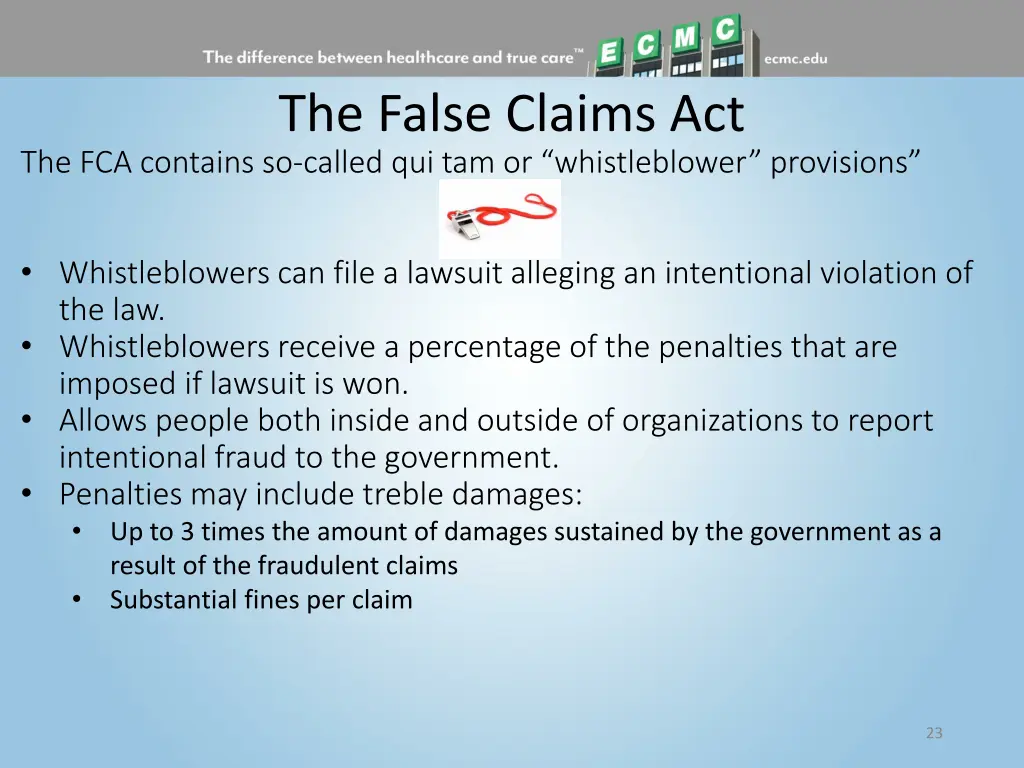 the false claims act 1