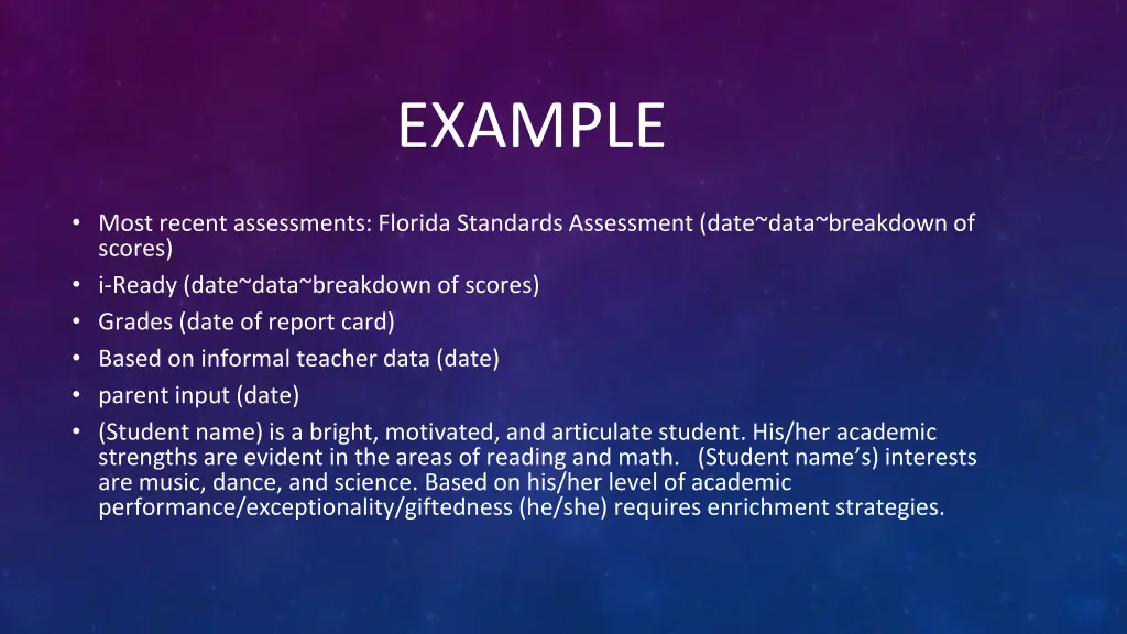 example
