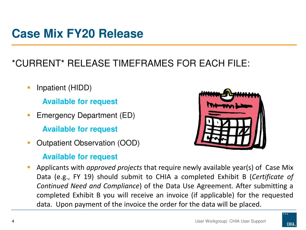 case mix fy20 release
