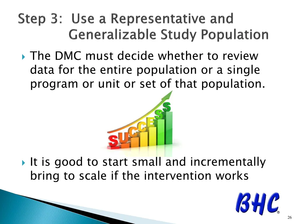 the dmc must decide whether to review data