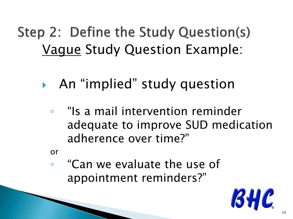 vague study question example