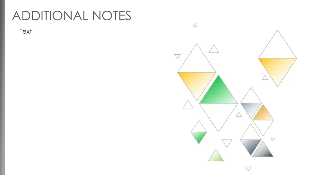 additional notes