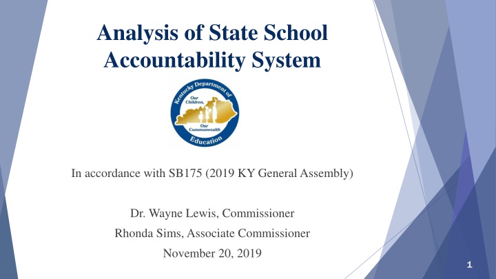 analysis of state school accountability system