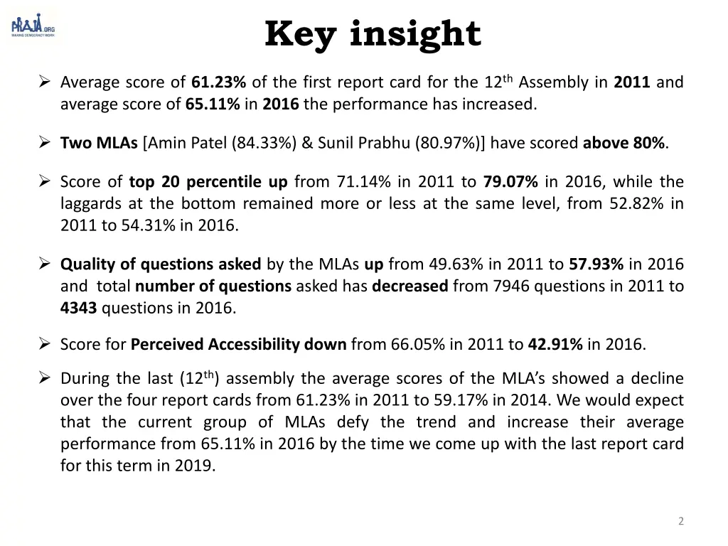 key insight