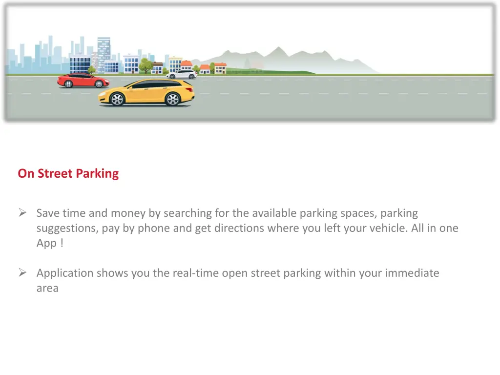 on street parking