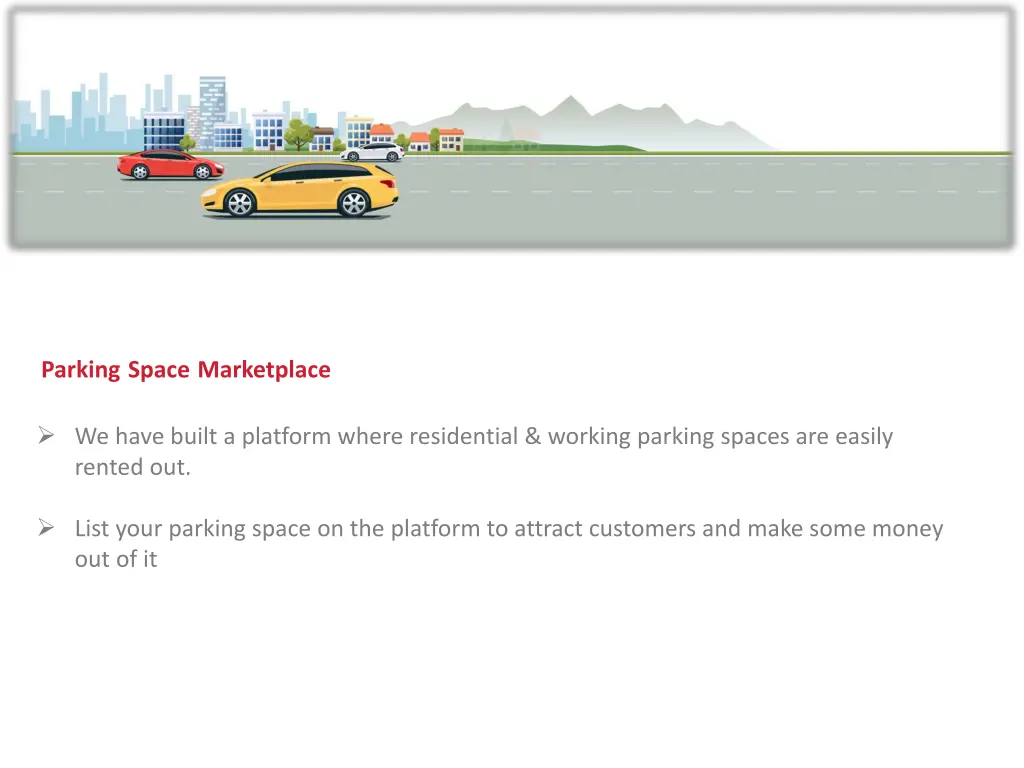 parking space marketplace