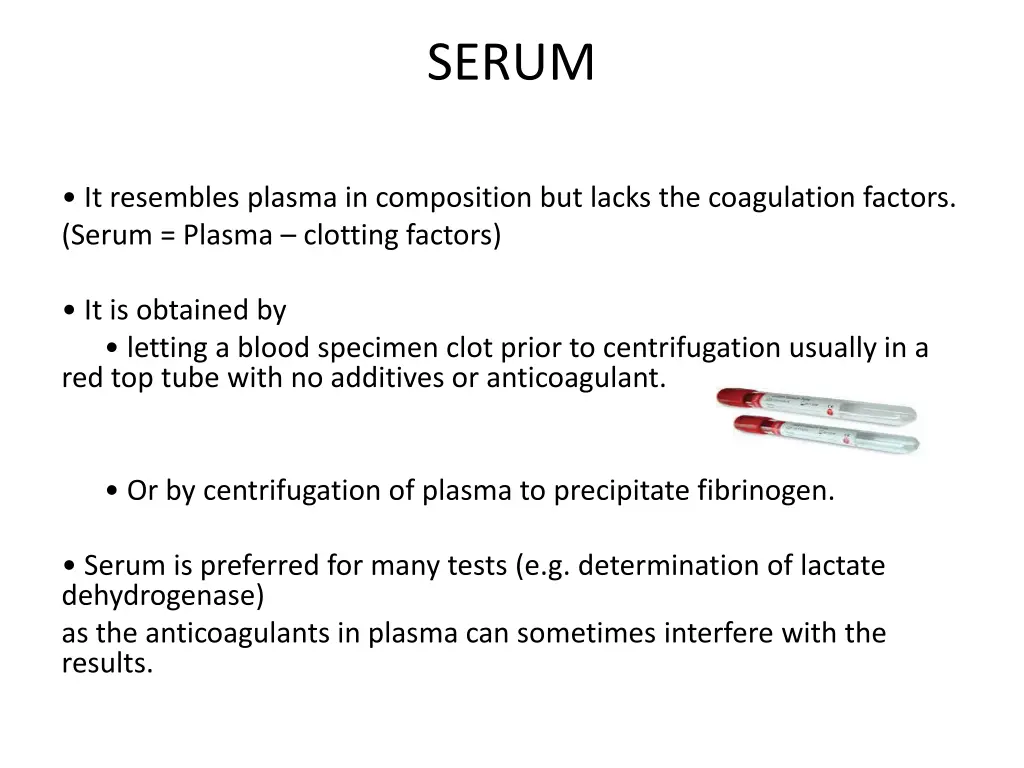 serum