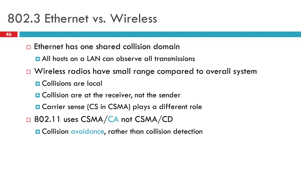 802 3 ethernet vs wireless