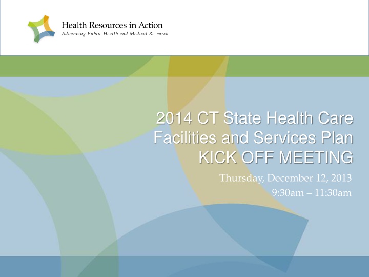 2014 ct state health care facilities and services