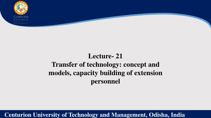 lecture 21
