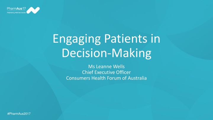 engaging patients in decision making