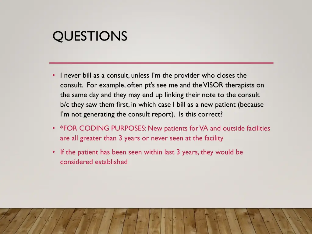 questions 3