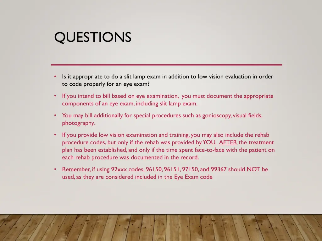 questions 8