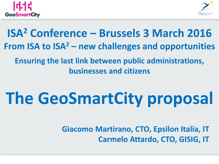 isa 2 conference brussels 3 march 2016 from