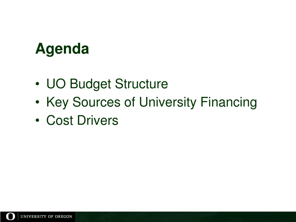 agenda
