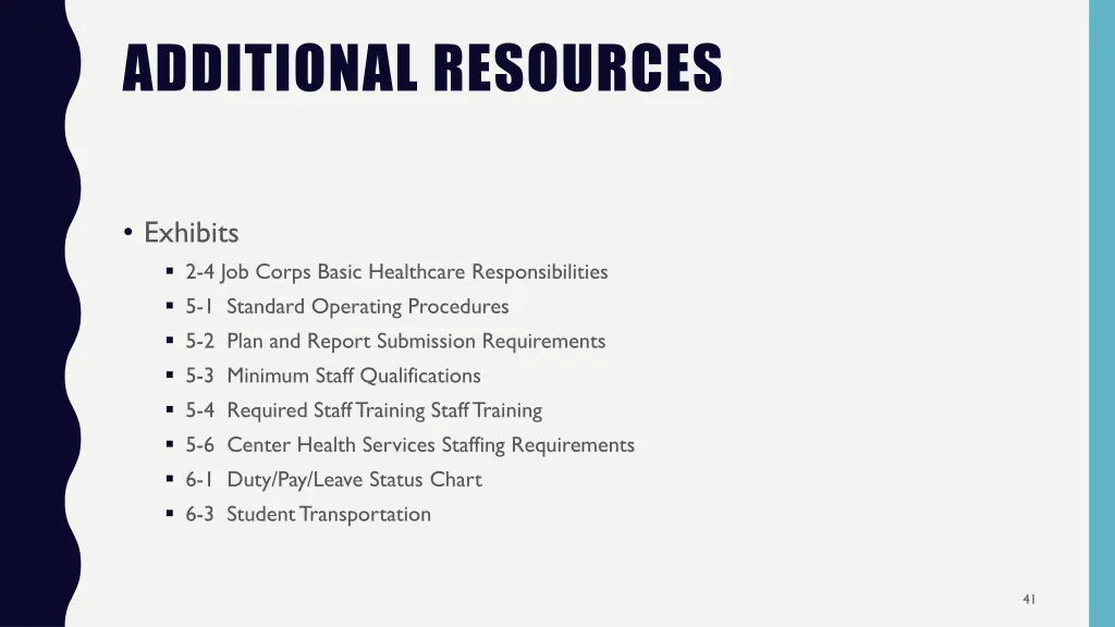 additional resources 1