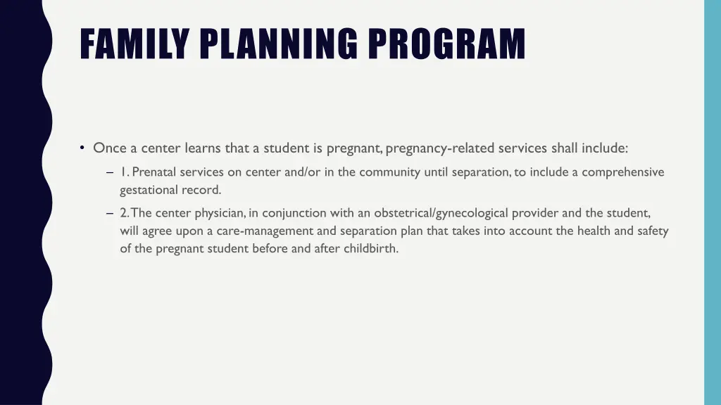 family planning program 1