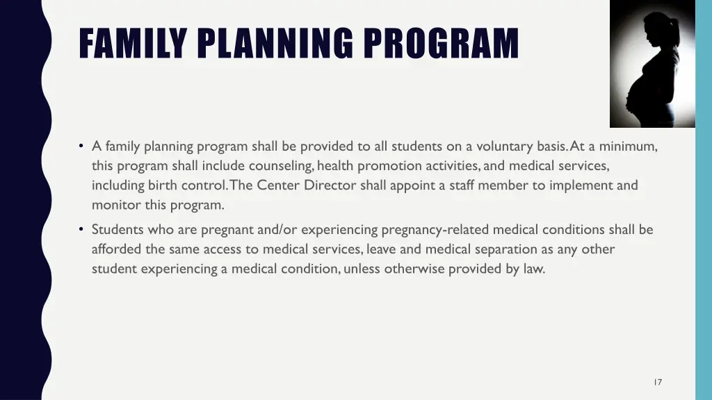 family planning program