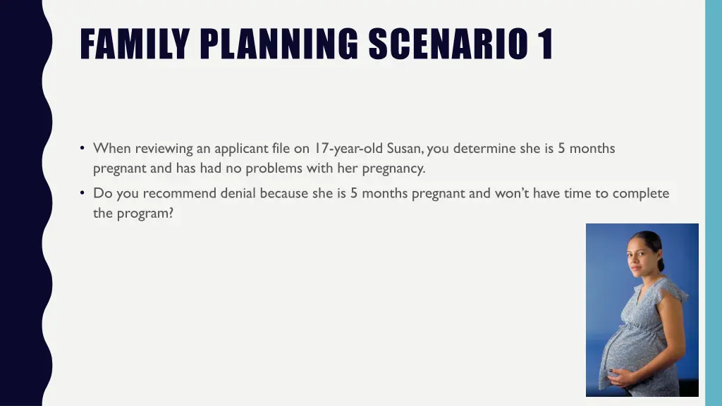 family planning scenario 1