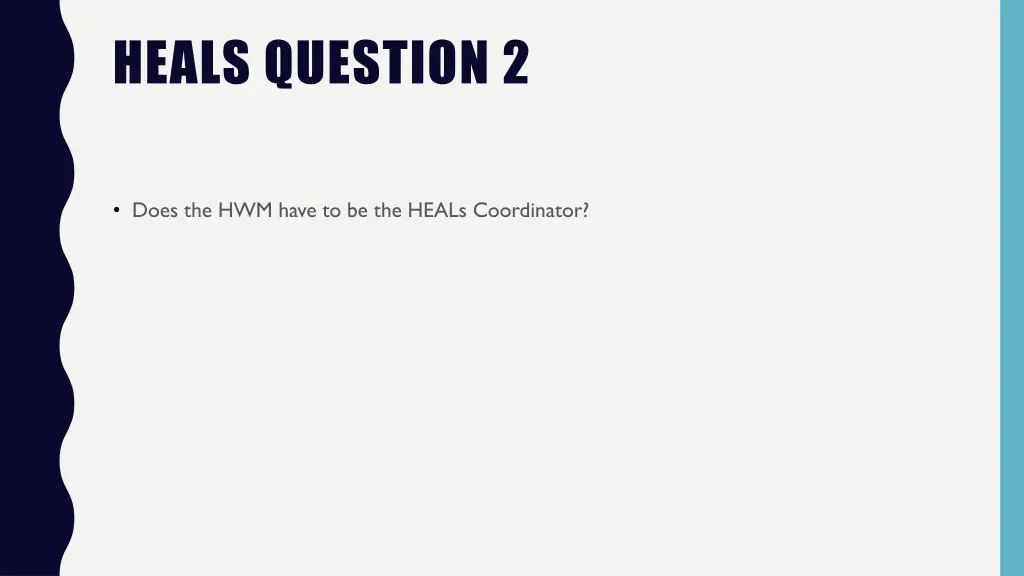 heals question 2