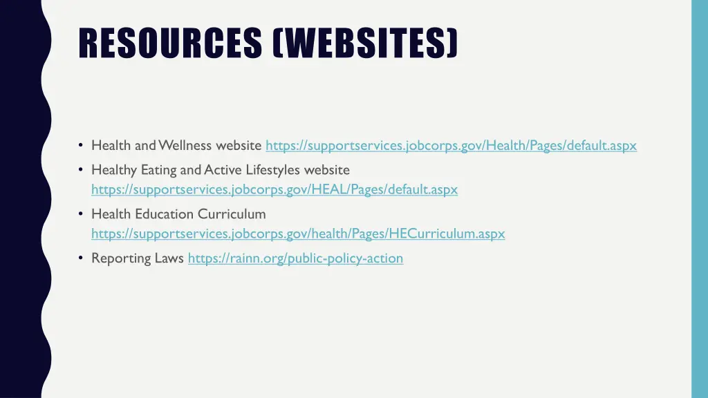 resources websites
