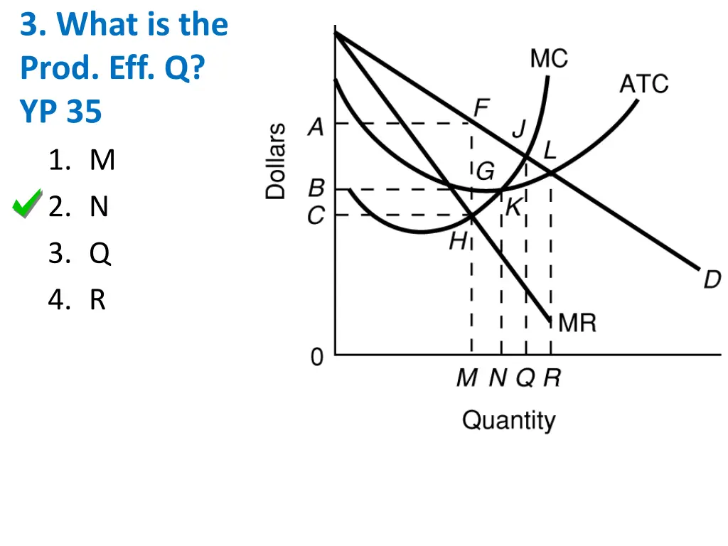 3 what is the prod eff q yp 35 1 m 2 n 3 q 4 r 1