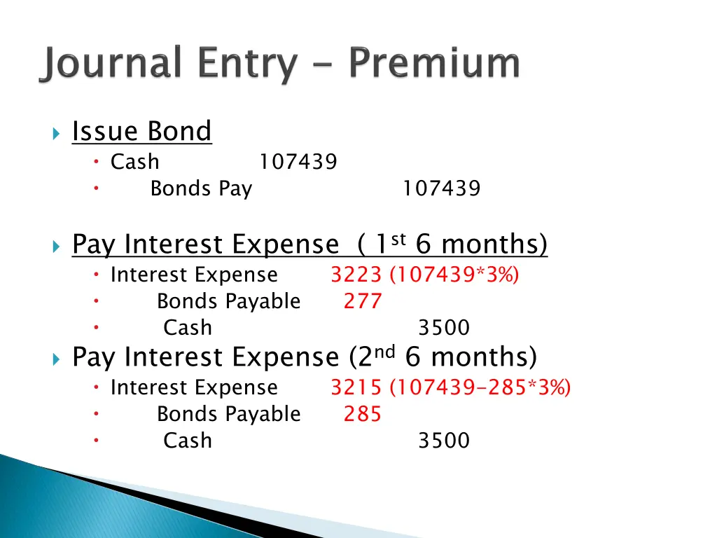 issue bond cash 2