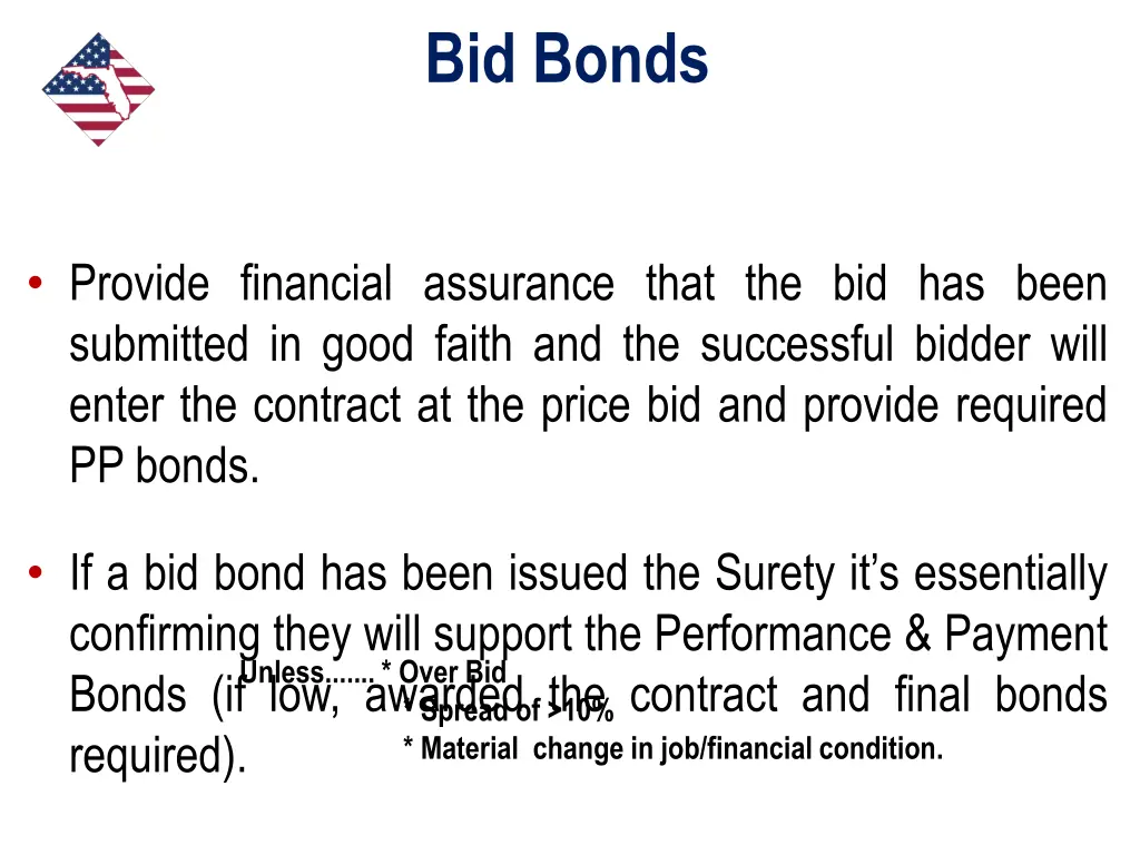 bid bonds