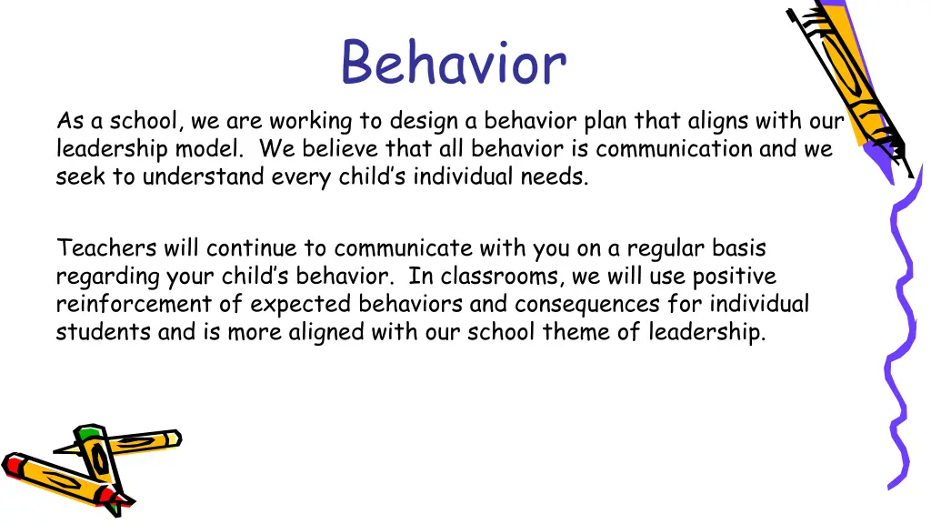behavior