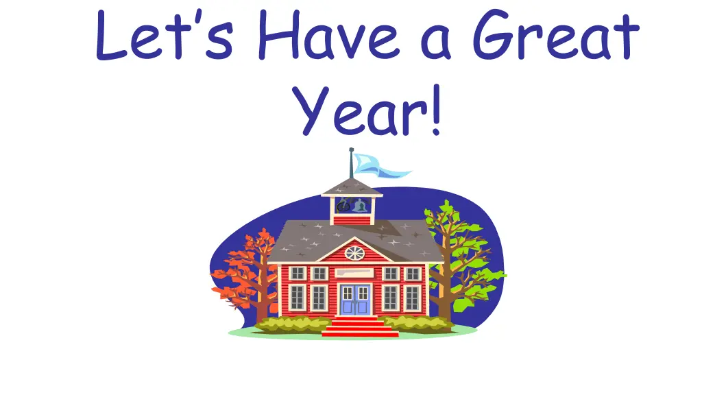 let s have a great year