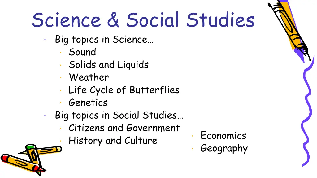 science social studies big topics in science