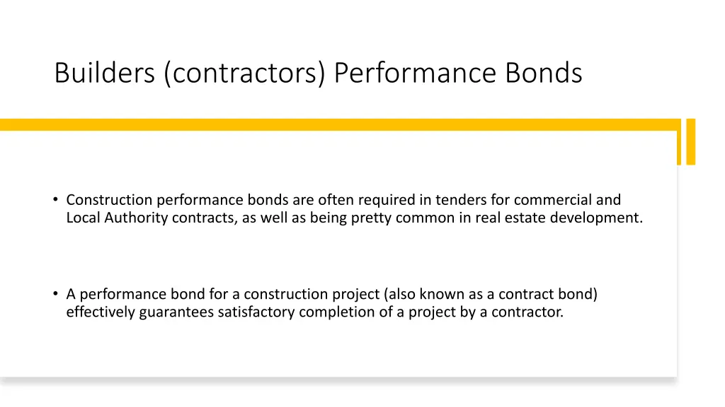 builders contractors performance bonds 2