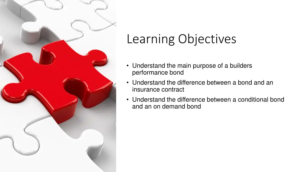 learning objectives 1