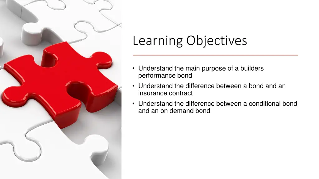 learning objectives