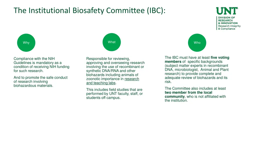 the institutional biosafety committee ibc